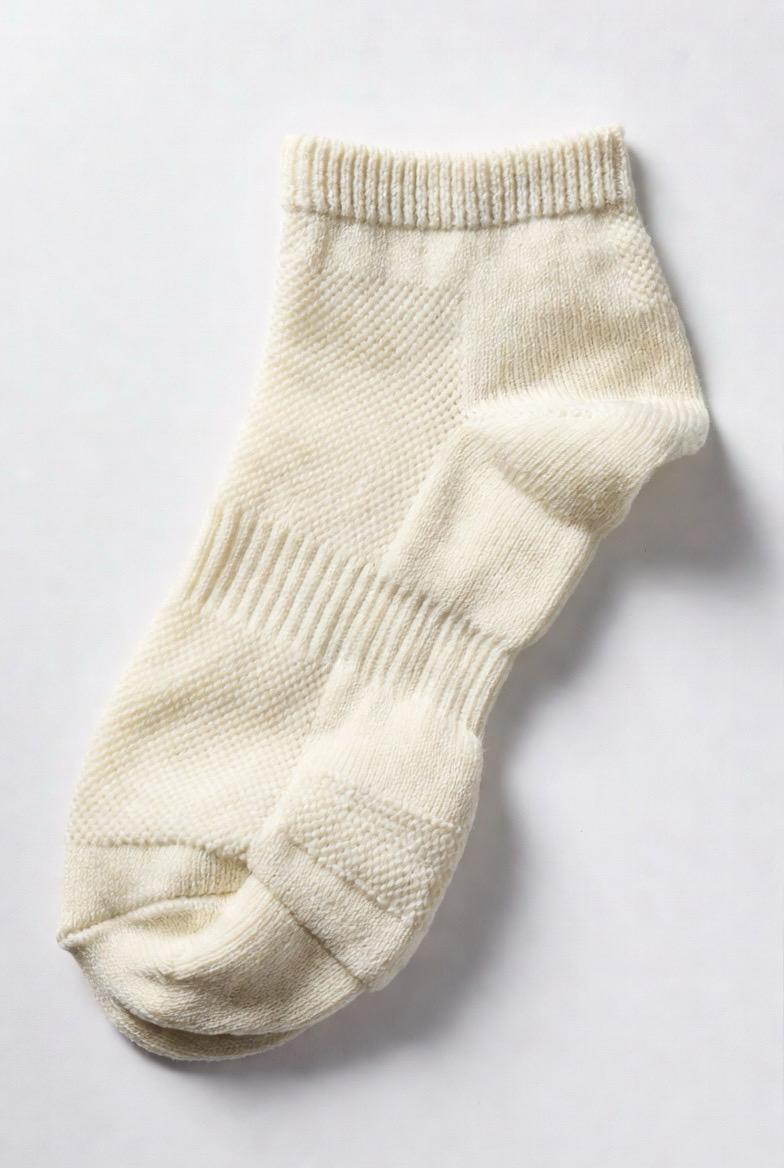 Moshia Cloud Ankle sock -Ecru
